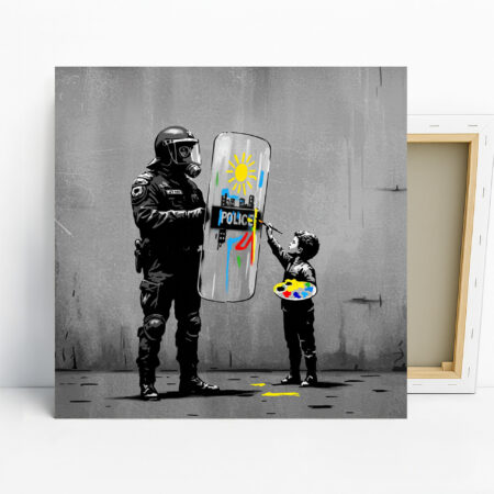 Child's Art Transforms Harsh Reality Art