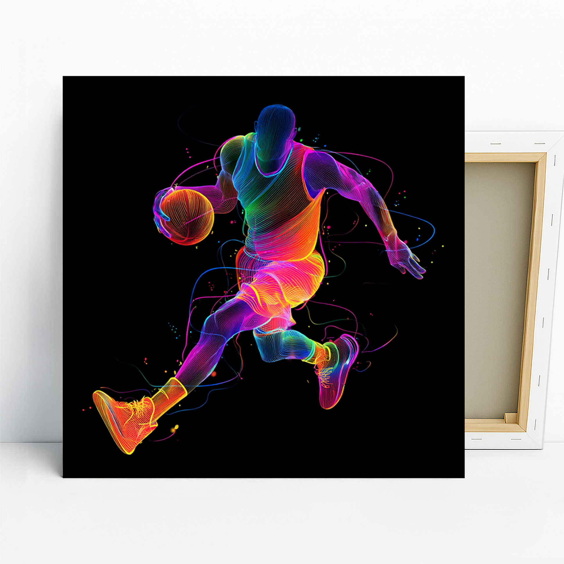Basketball Player Art