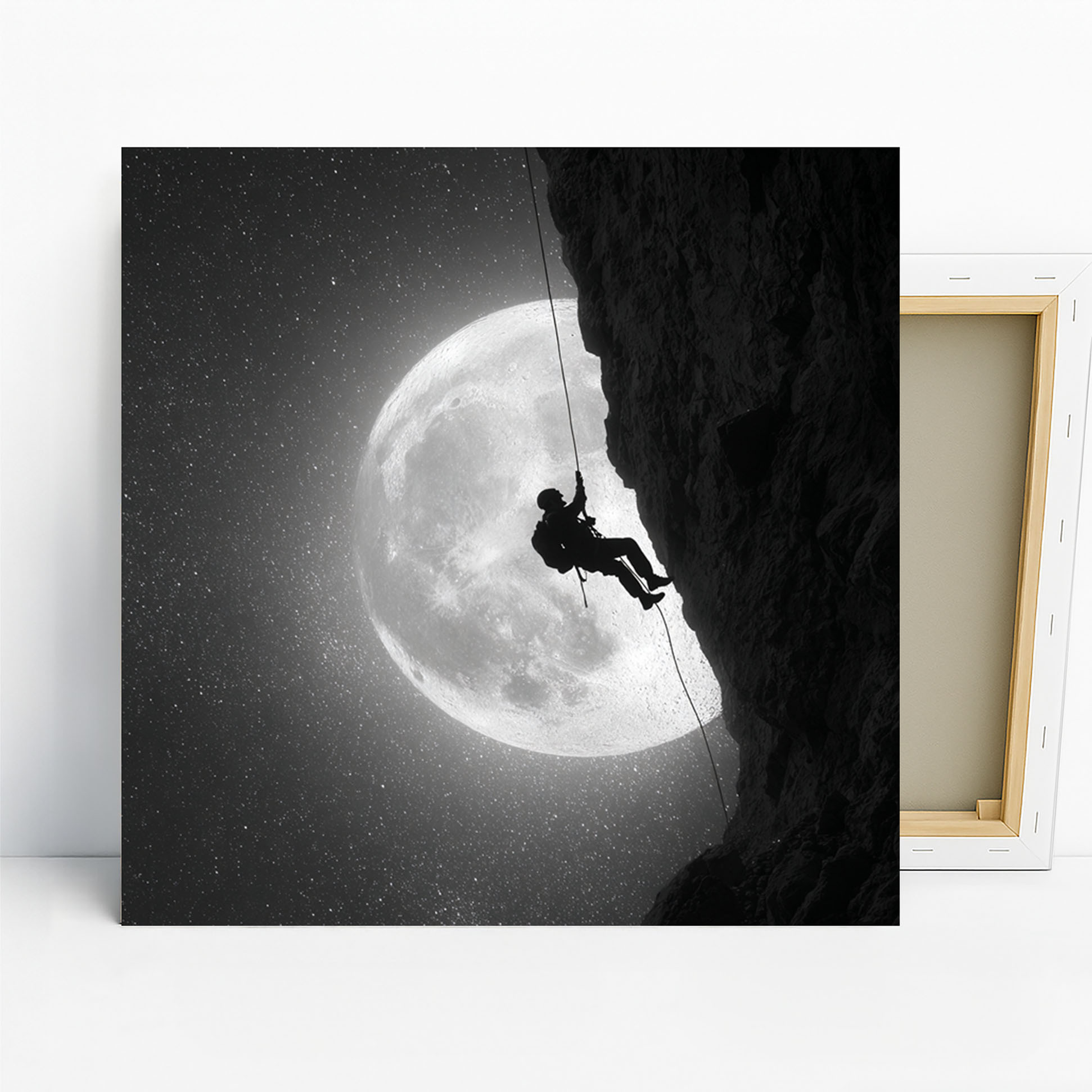 Moonlight Climber Art