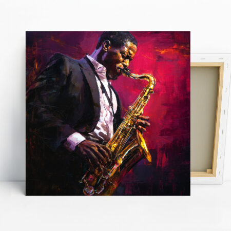 Jazz Saxophone Player Art