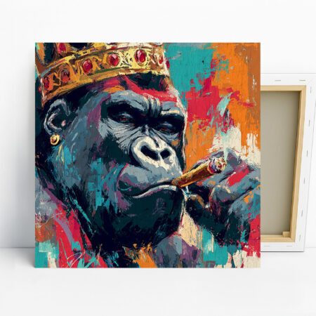 Gorilla Cigar Lounge Art