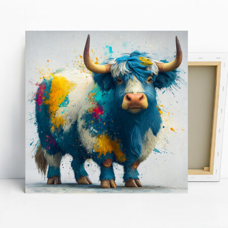 Highland Cow Art