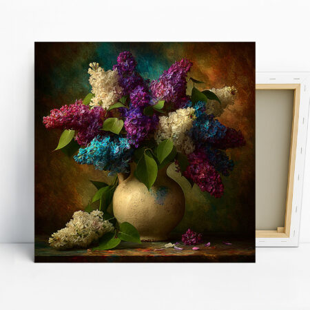 Lilac Blooms Art