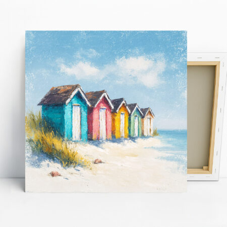 Beach Huts Art
