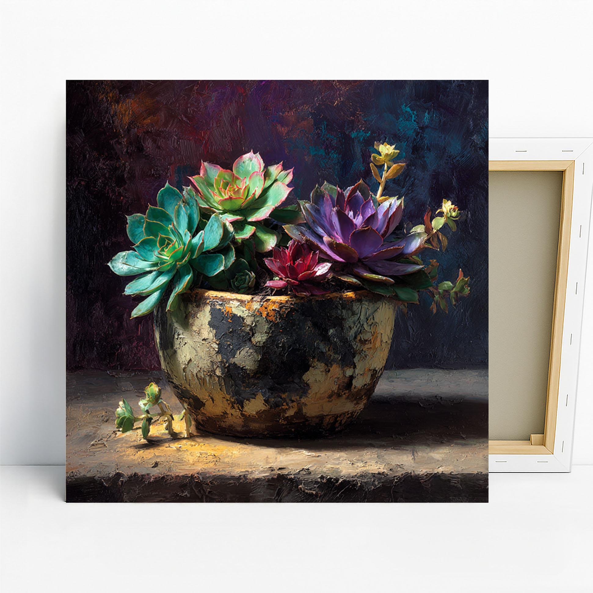 Succulent Garden Art