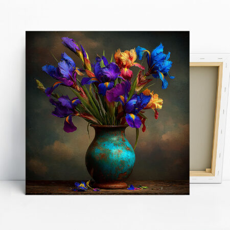 Iris Flowers Art