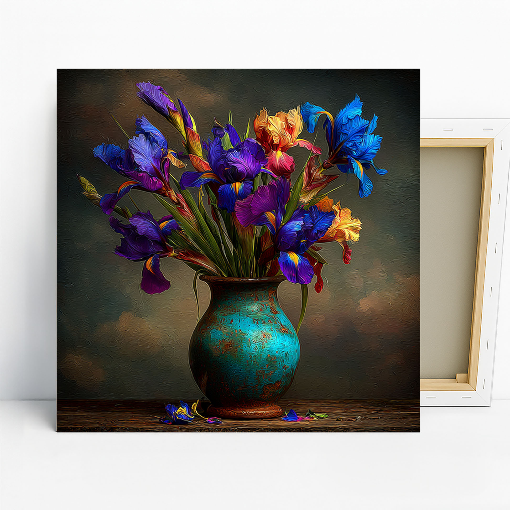 Iris Flowers Art