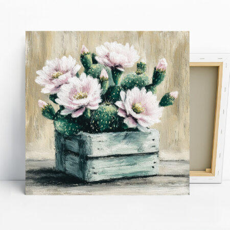 Cactus Flower Art