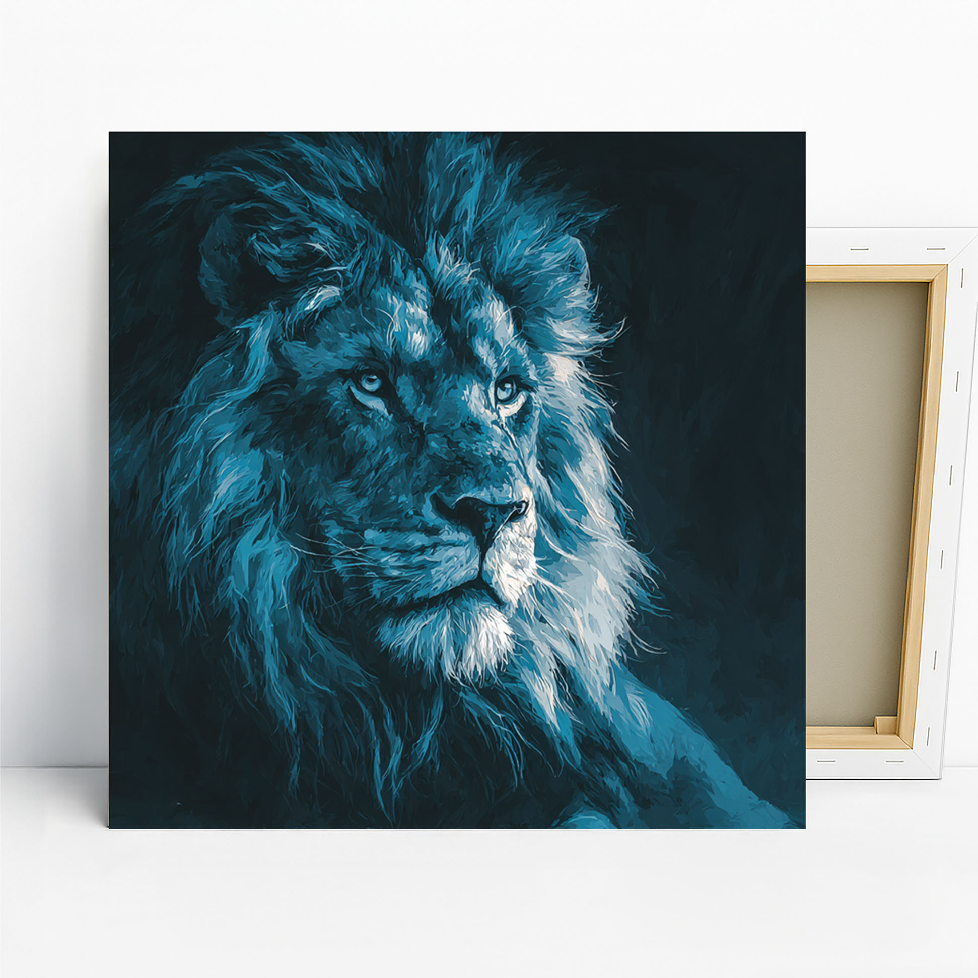 Lion Portrait Art
