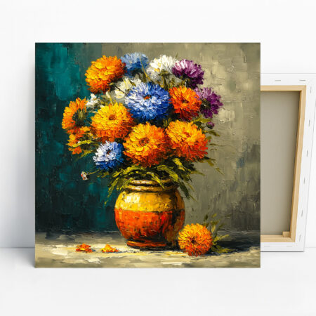 Marigold Bouquet Art