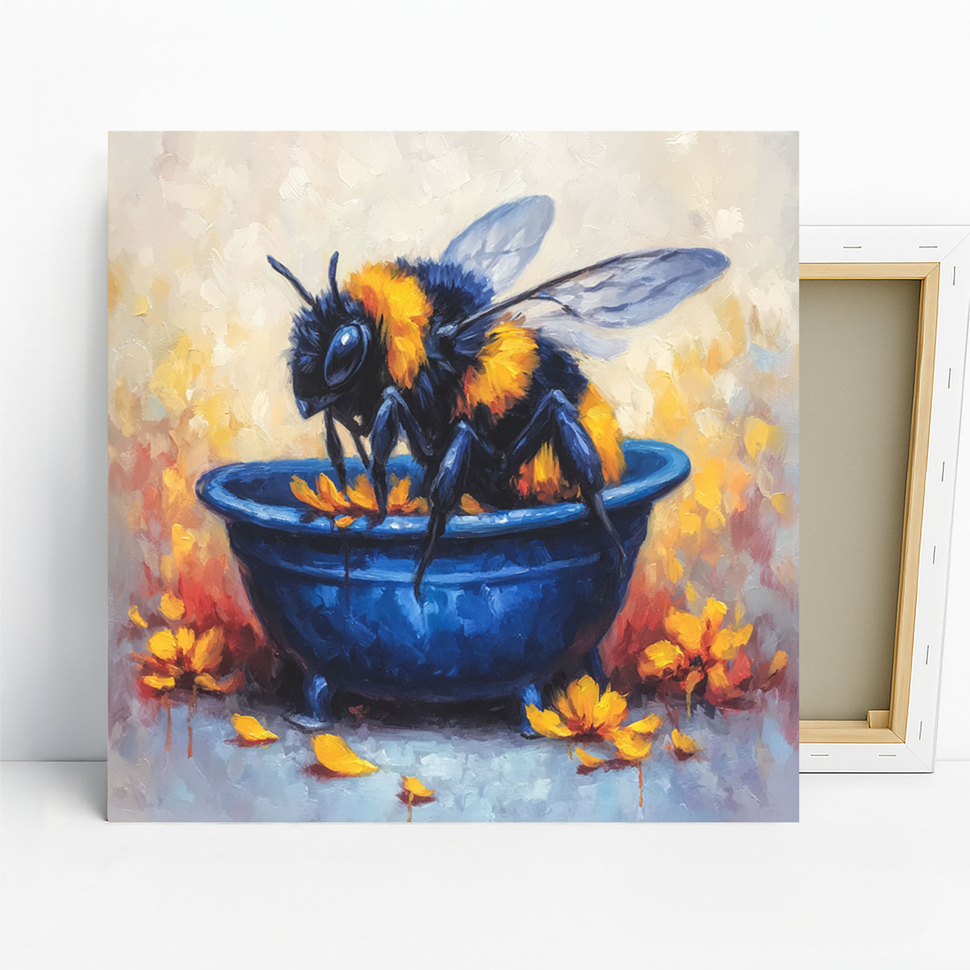 Bee Bath Art