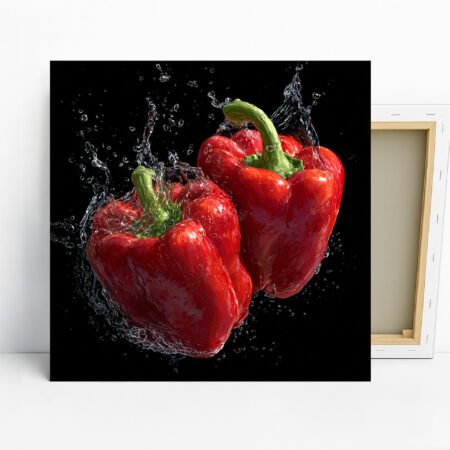 Red Pepper Splash Art