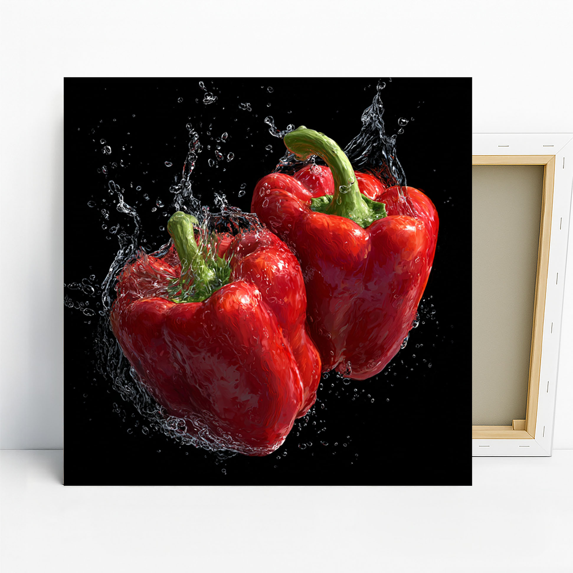 Red Pepper Splash Art