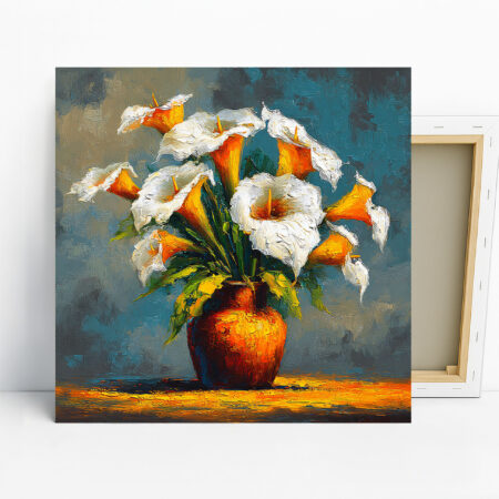 Calla Lily Vase Art