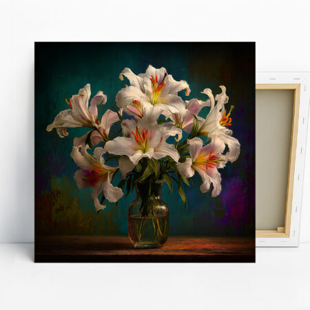 Lily Vase Art