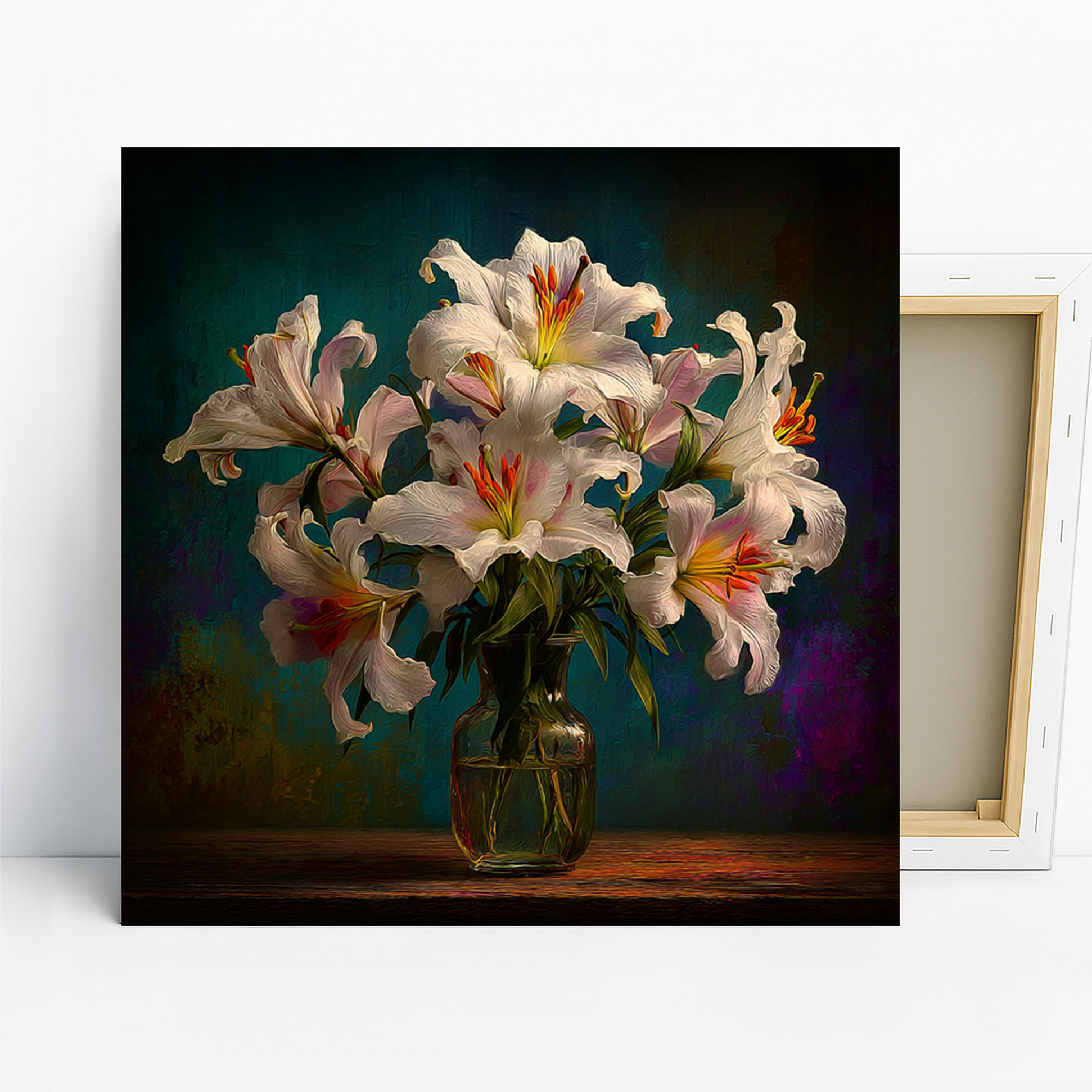 Lily Vase Art