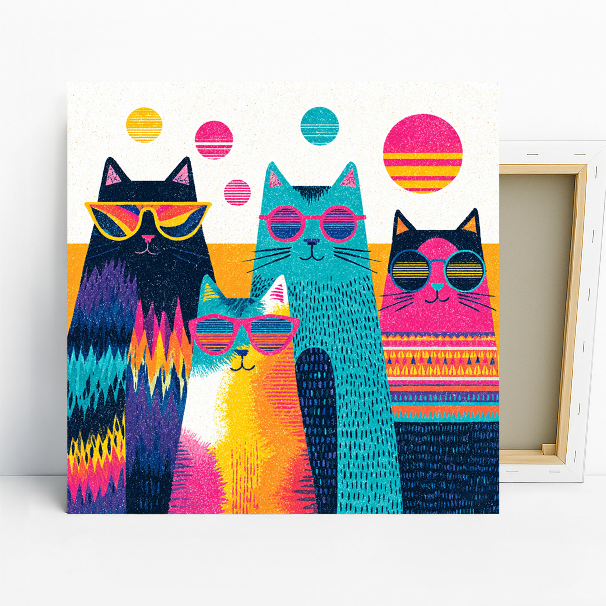 Cat Sunglasses Art