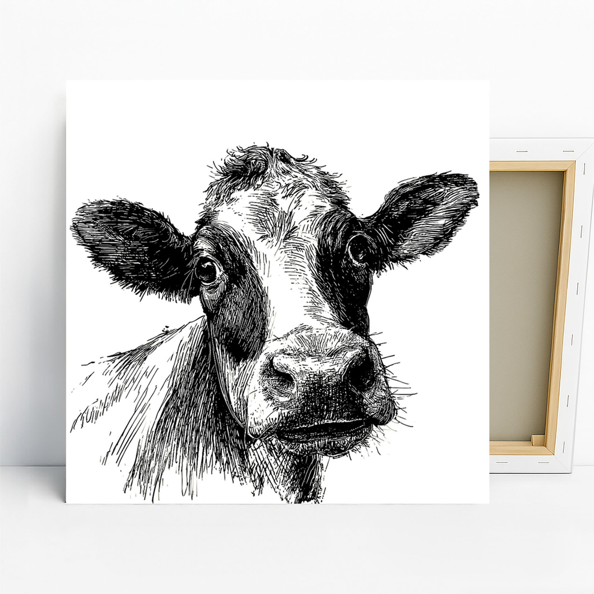 Highland Cow Art