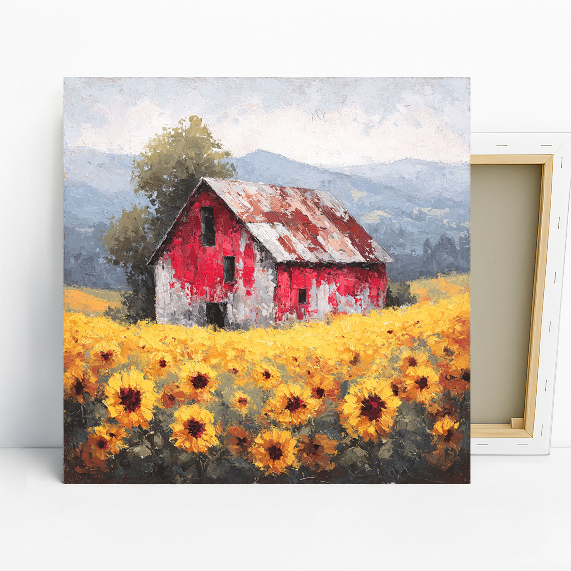 Sunflower Barn Art