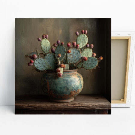 Prickly Pear Cactus Art