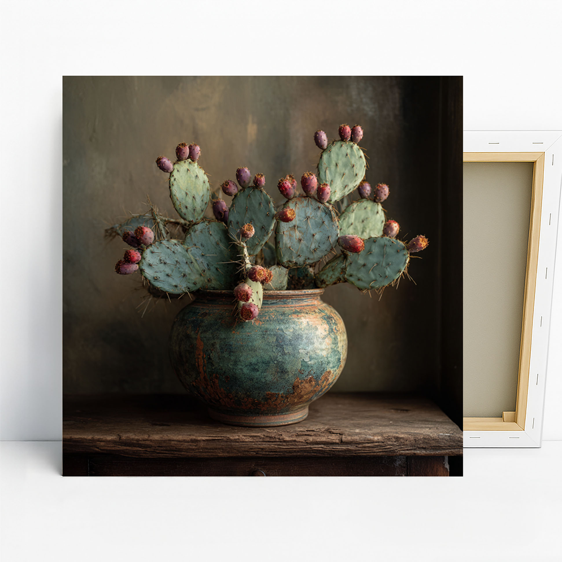 Prickly Pear Cactus Art