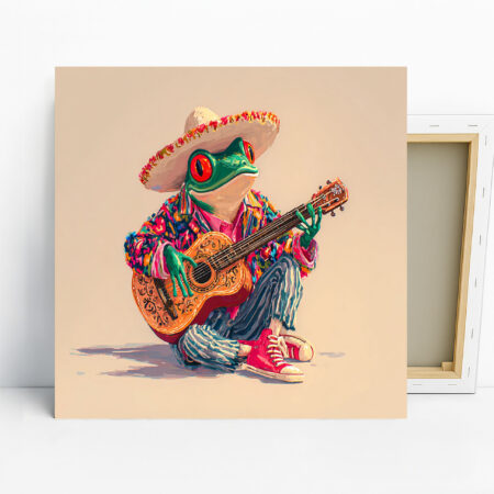 Frog Mariachi Jam Session Art