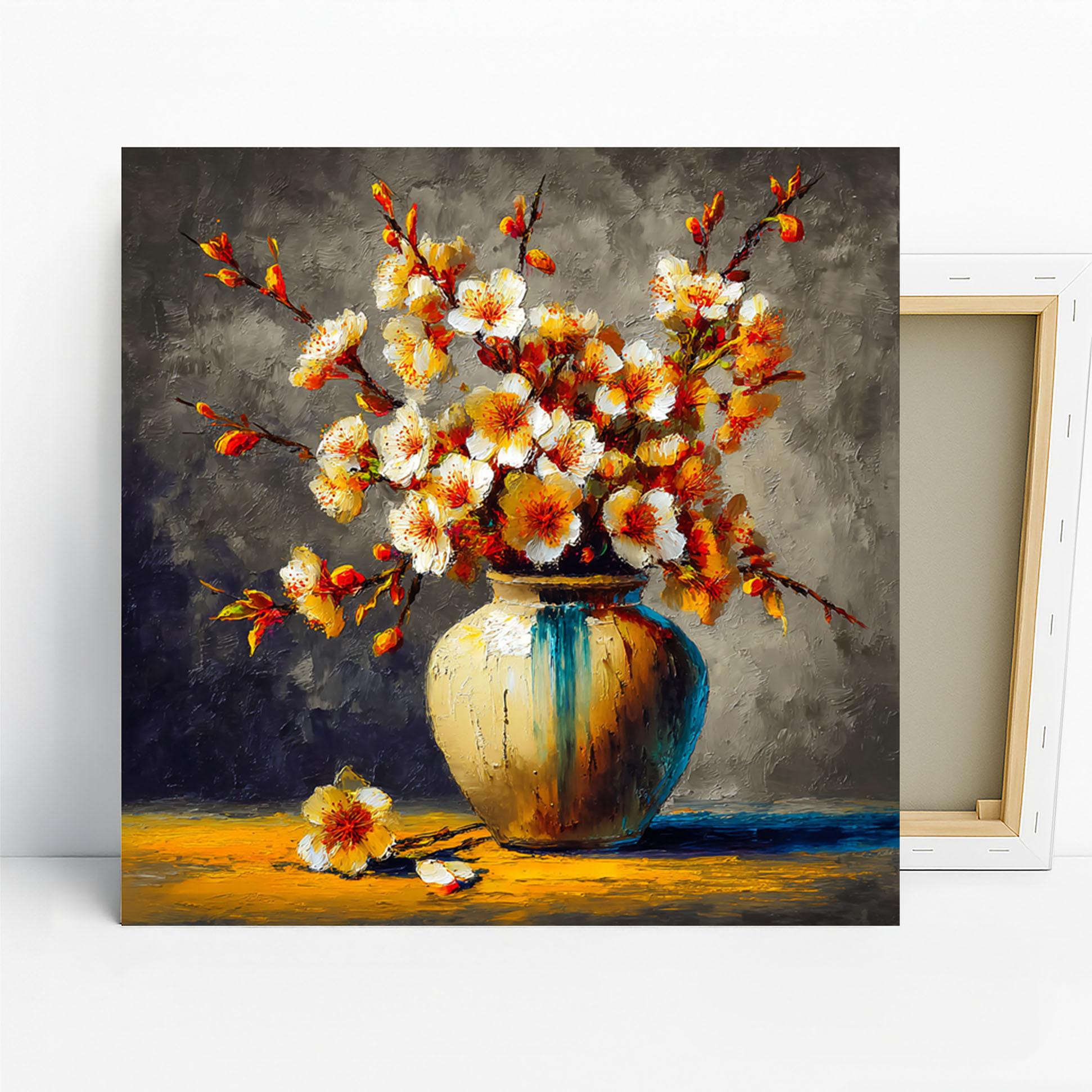 Cherry Blossom Vase Art