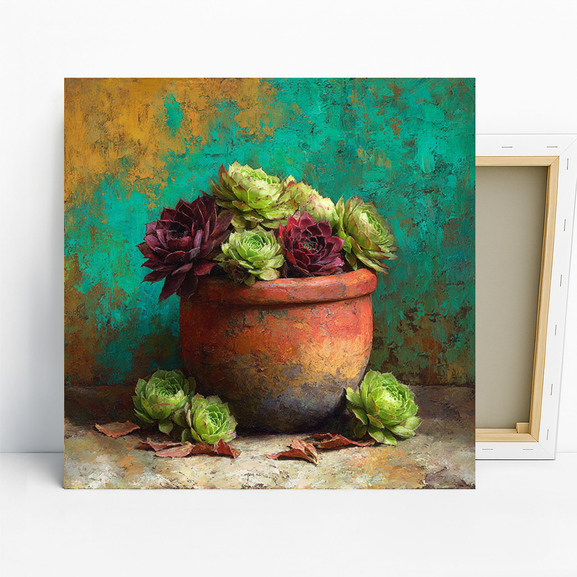 Succulent Pot Art