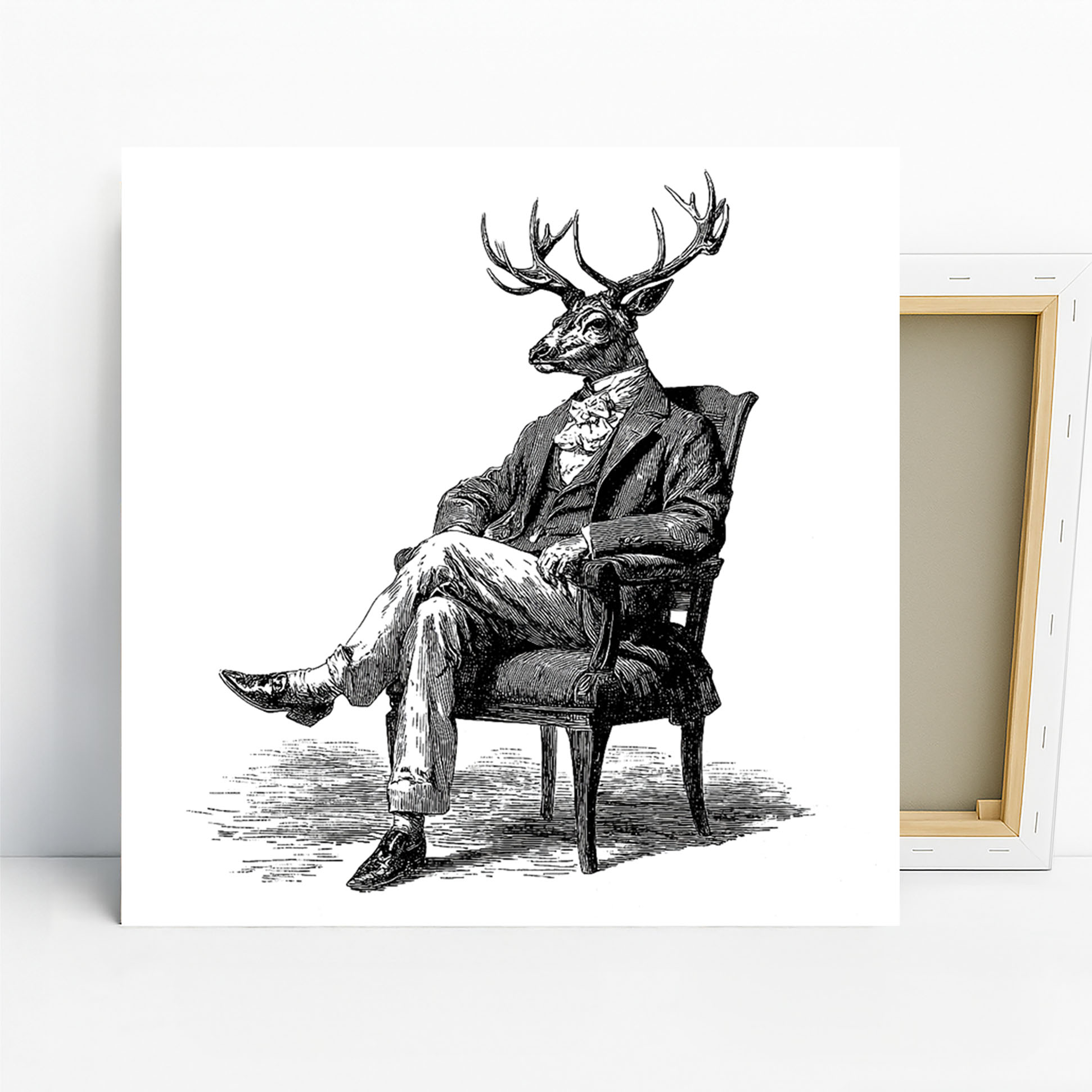 Deer Gentleman Art
