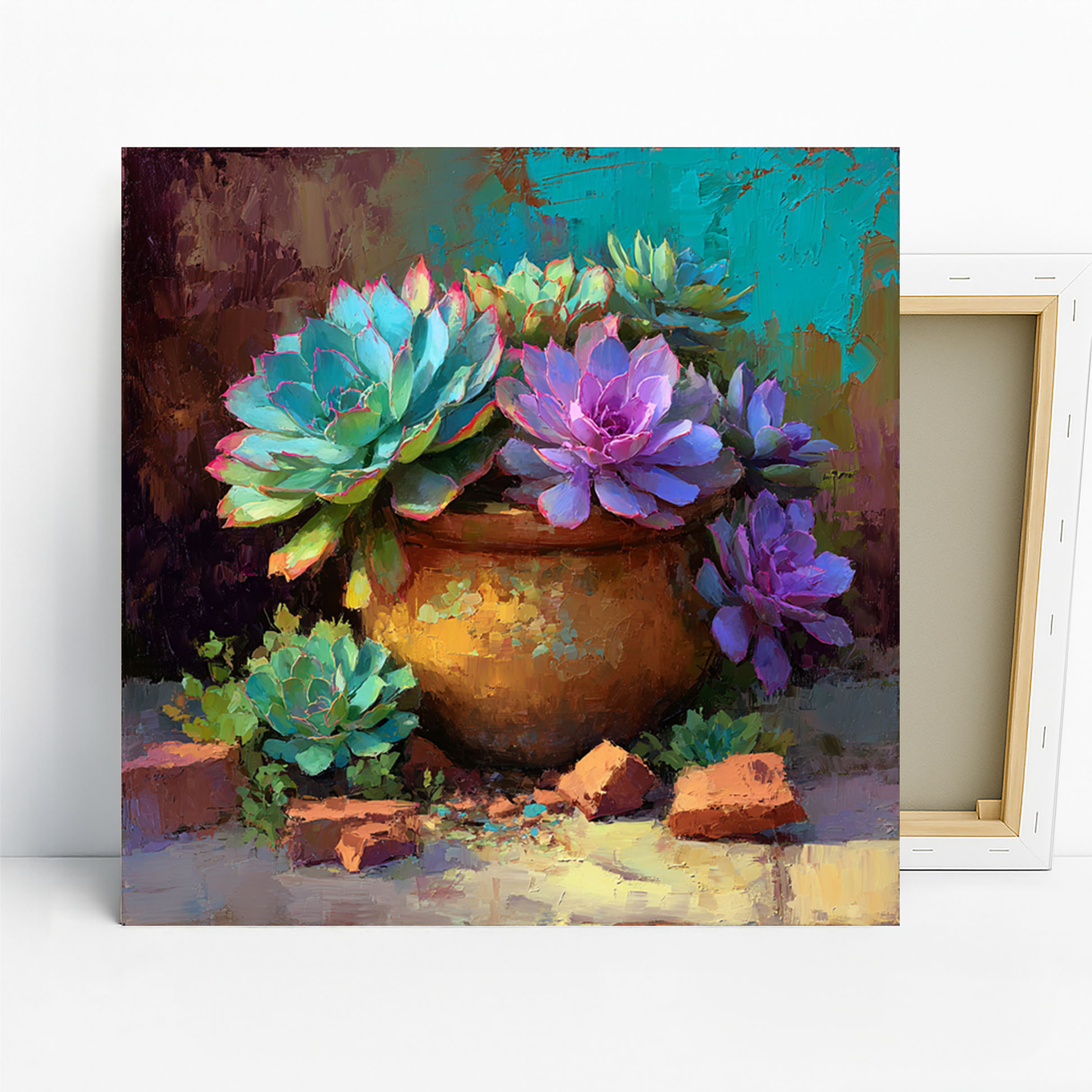 Succulent Garden Art
