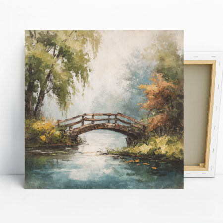 Serene Bridge Art