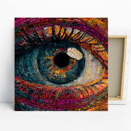 Eye of Knowledge Word Art