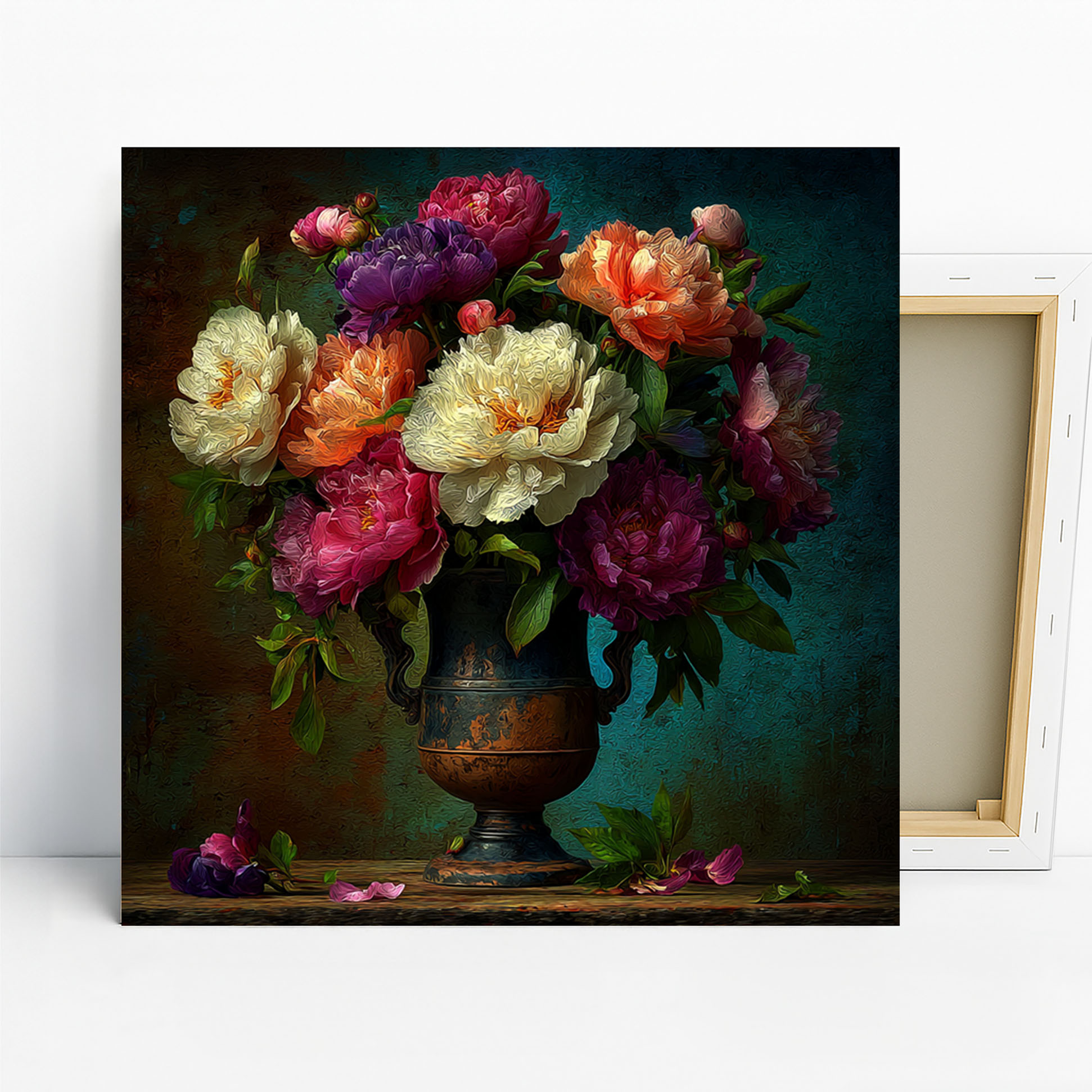 Peony Vase Art
