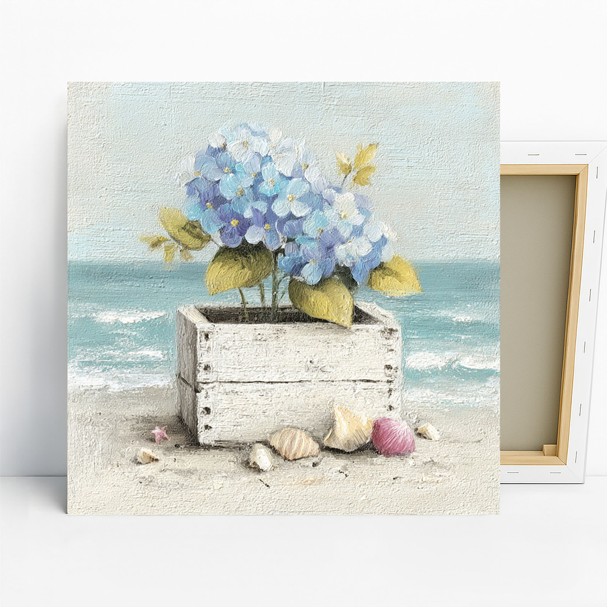 Hydrangea Beach Blooms Art
