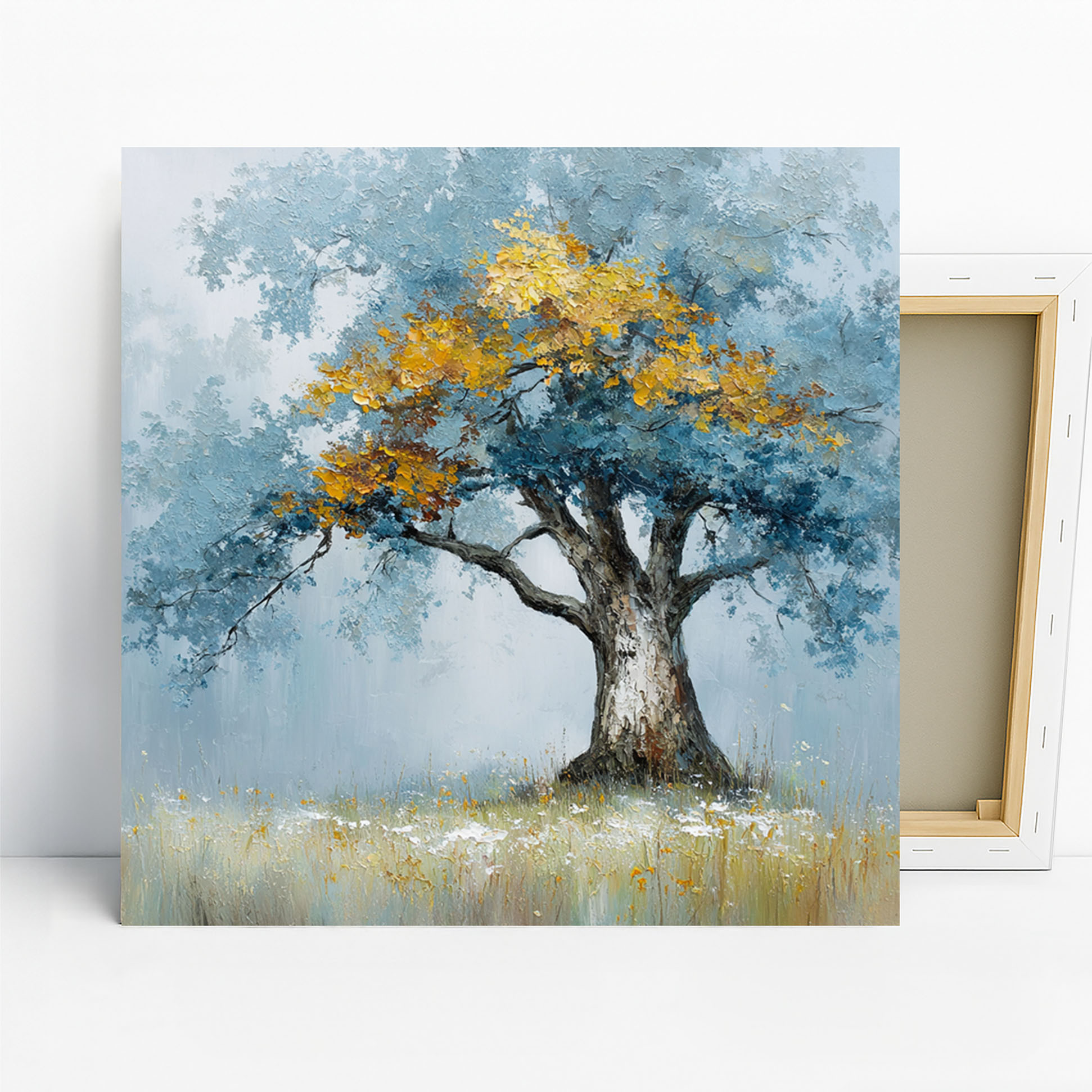 Autumn Tree Landscape Art
