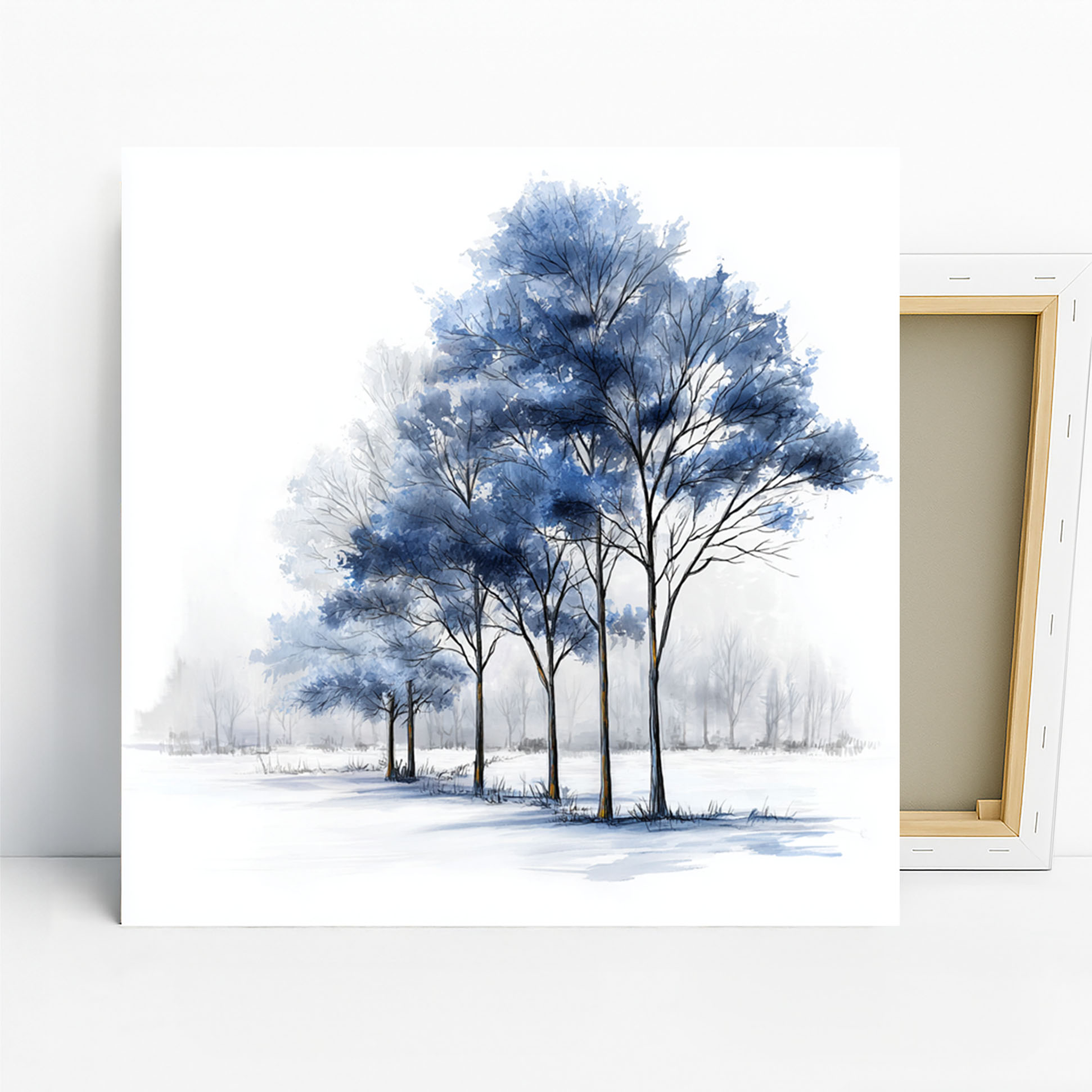 Winter Trees Art