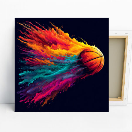 Basketball Splash Art