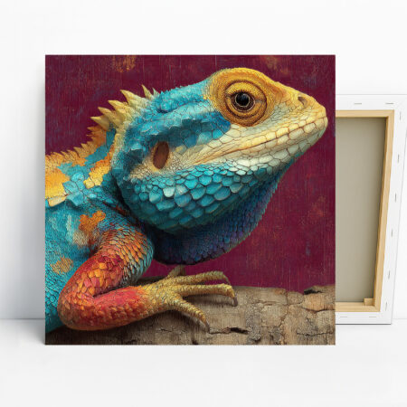 Lizard Close-Up Art