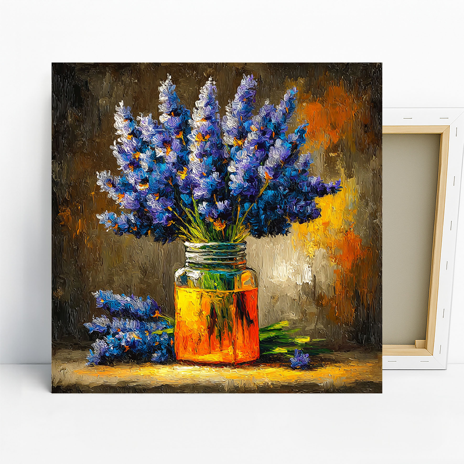 Lavender Harvest Art