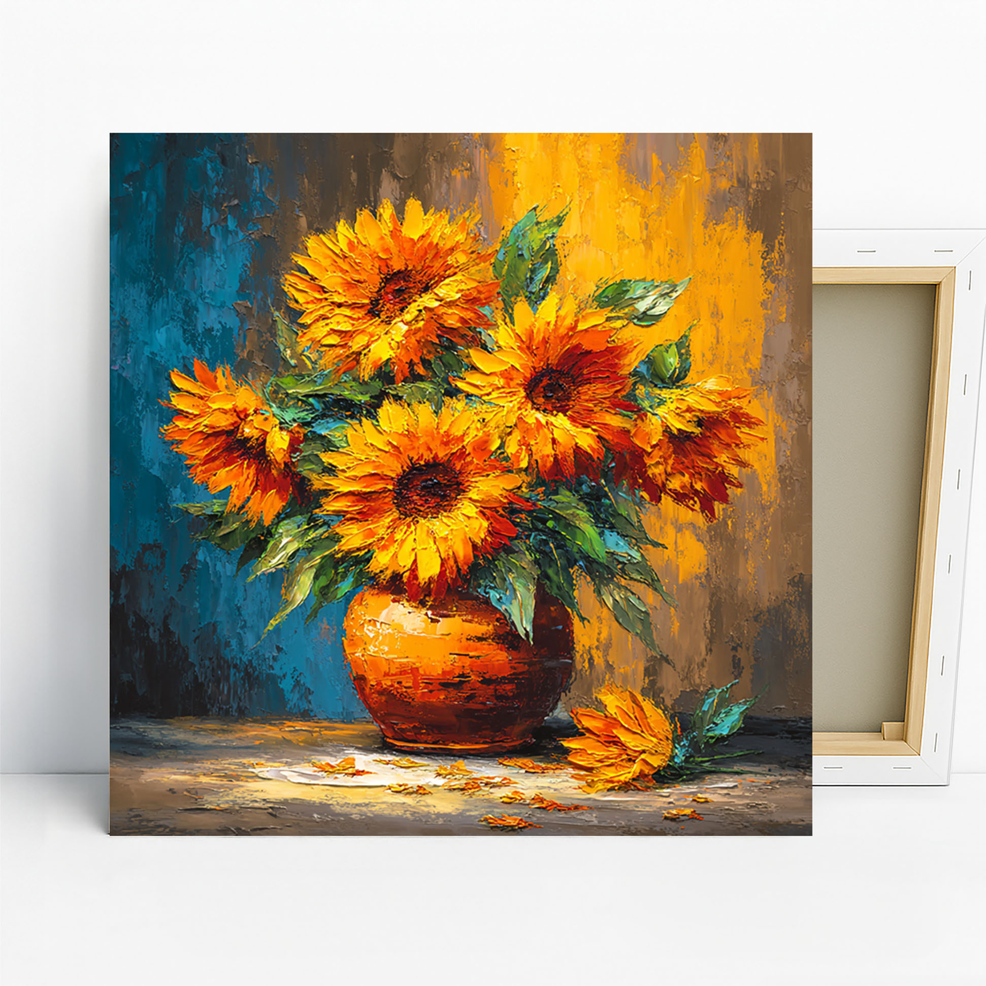 Sunflower Bouquet Art