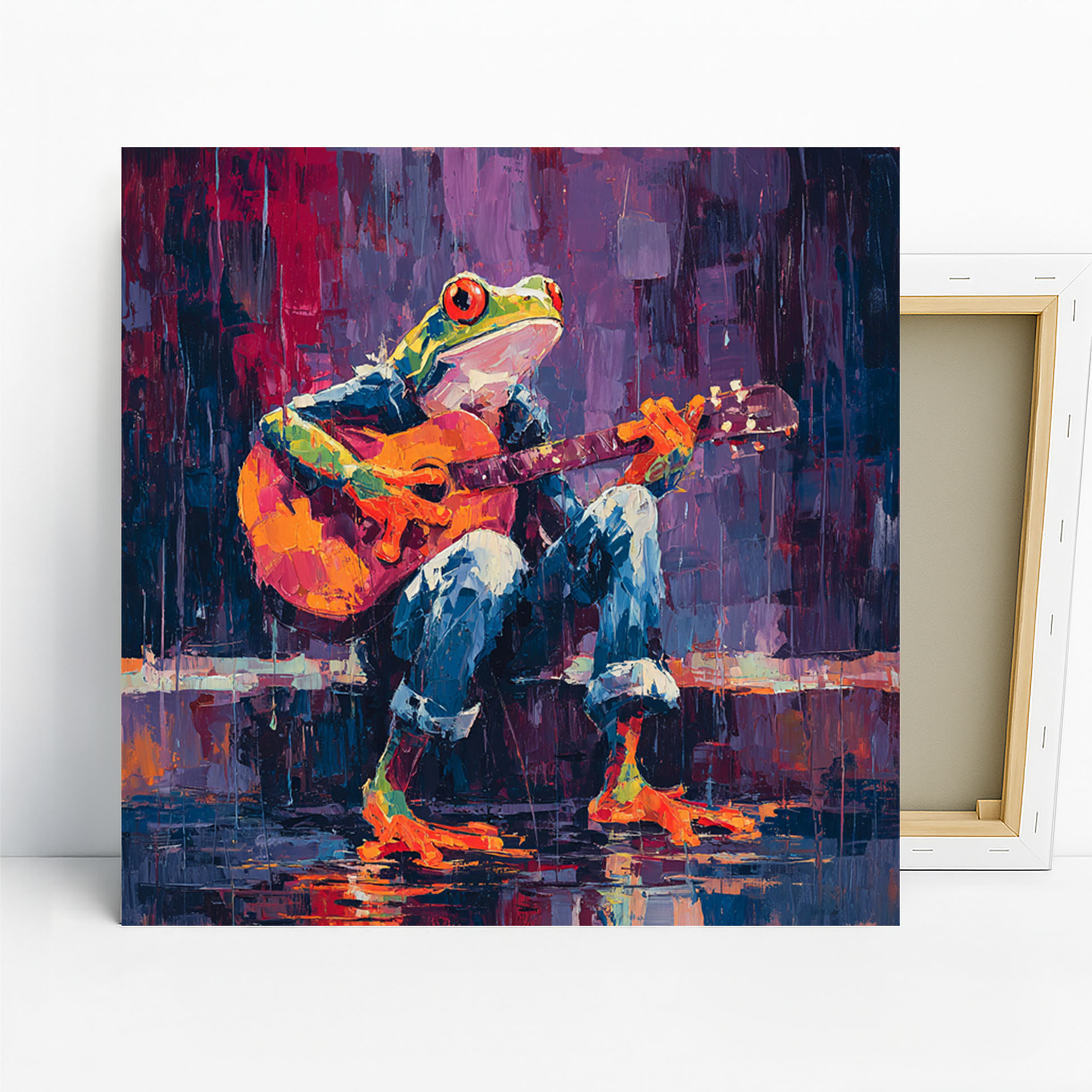 1.jpg Frog Jam Session Art