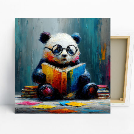 Panda Reads Art
