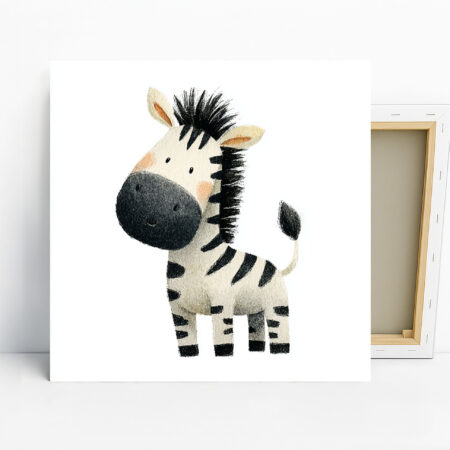 Zebra Friendship Art