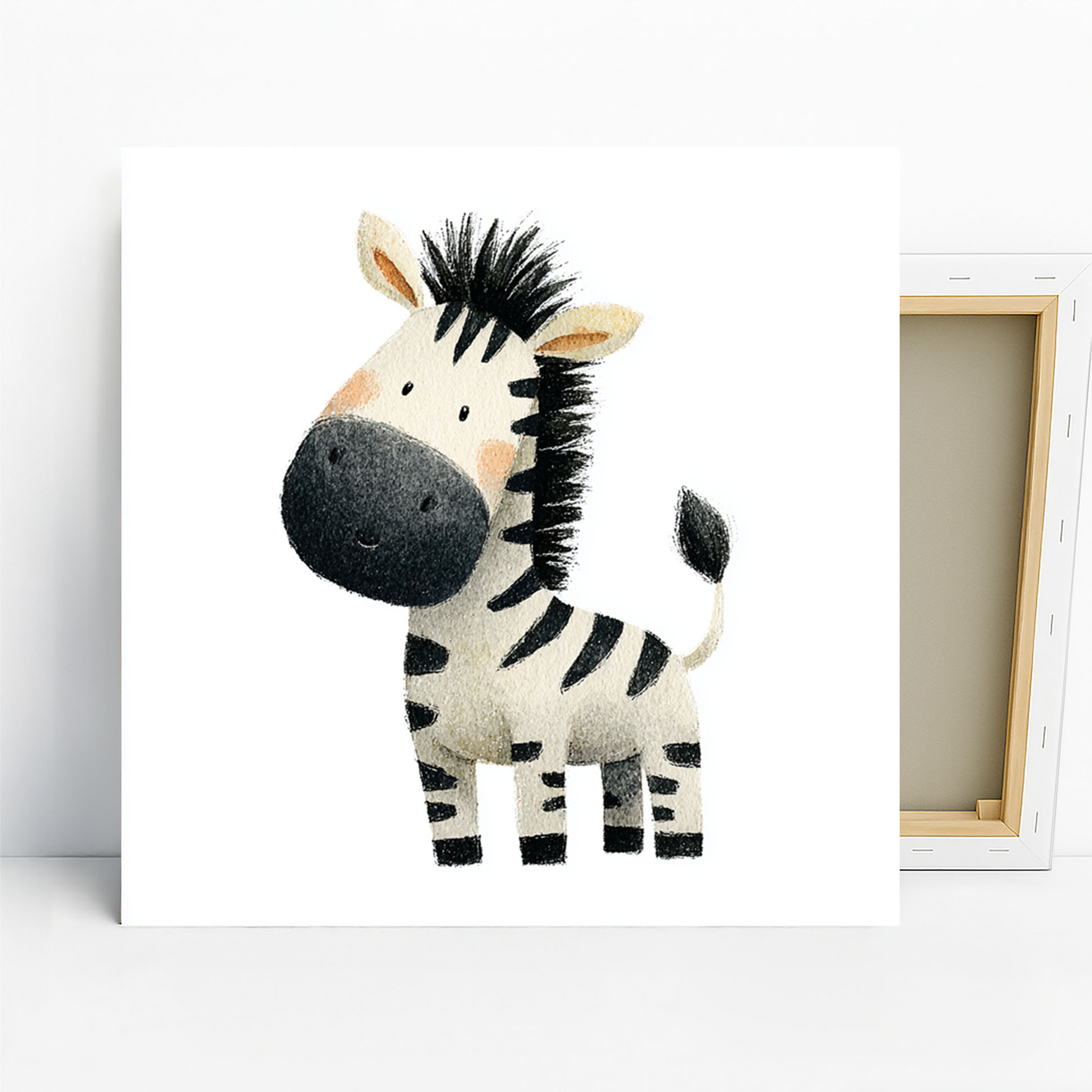 Zebra Friendship Art