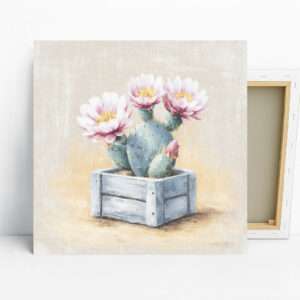 Cactus Flower Art