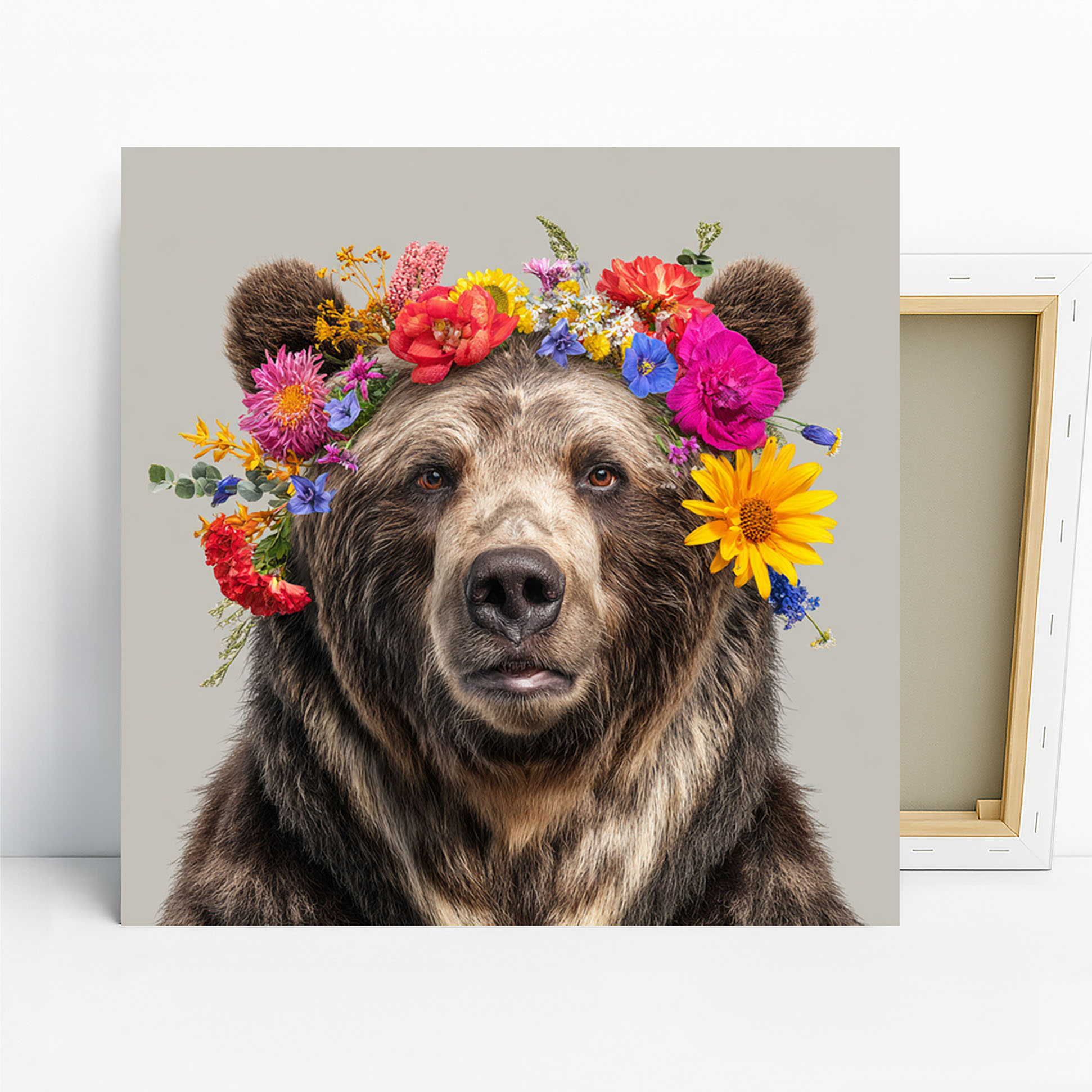 1.jpg Bear Flower Crown Art