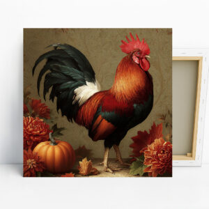 Rooster Harvest Art