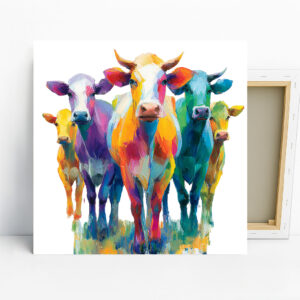 Highland Cow Art