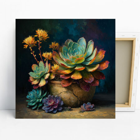 Succulent Garden Art