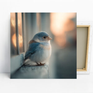 Little Blue Bird Art